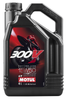 Dorsoduro 900 2018-2020 - Chemicals and Lubricants - Motul - Motul 300V 15W50 Fully Synthetic Oil 4 Liter
