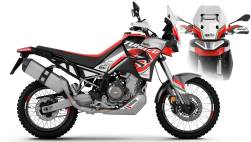 RUBBERDUST DESIGN STUDIO TUAREG 660 GRAPHIC KIT / DECAL KIT - COMPETITION RED - Image 1