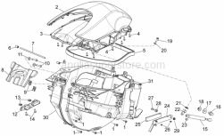 Aprilia - LH Helmet huosing - Image 2