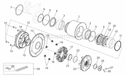 Frame - Rear Wheel Ii - Aprilia - Needle bearing