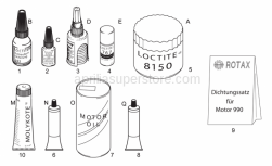 Engine - Sealing And Lubricating Agents - Aprilia - Loctite (orange) 574