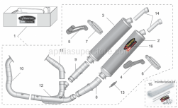 Accessories - Acc. - Performance Parts Ii - Aprilia - RH silencer support clamp