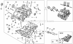 Engine - Crank-Case I - Aprilia - Check bearing plate