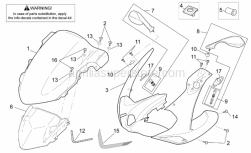 Frame - Front Body - Front Fairing - Aprilia - Front dust cover ring