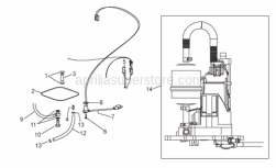 Frame - Fuel Pump - Aprilia - Bored screw