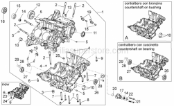 Engine - Crank-Case I - Aprilia - Flanged nut M10x1
