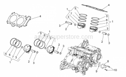 Engine - Cylinder - Piston - Aprilia - Joint
