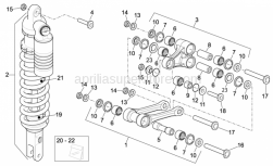 Frame - Rear Shock Absorber - Aprilia - Piston pin