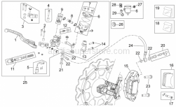 Frame - Front Brake System Ii - Aprilia - Bleeder revision kit