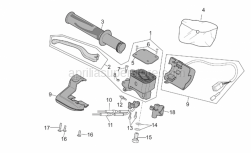 Frame - Rh Controls - Aprilia - Front brake pump
