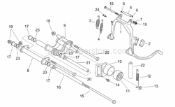 Frame - Central Stand - Connecting Rod - Aprilia - Connecting rod spacer