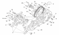 Engine - Crank-Case - Aprilia - Bearing d22x50x14