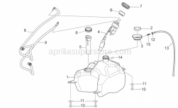 Aprilia - Fuel filler cap - Image 1