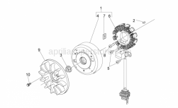 Engine - Cdi Magneto Assy - Aprilia - screw M5x21
