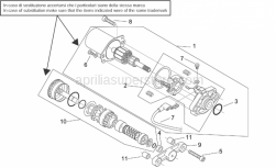 Engine - Starter Motor - Aprilia - Hex socket screw