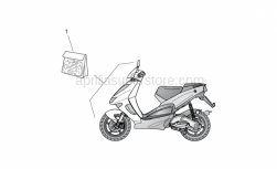 Frame - Front Body Decal Set - Aprilia - Front body decal set