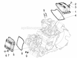 Engine - Cylinder Head Cover - Aprilia - Special screw