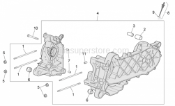 Engine - Crank-Case - Aprilia - Gasket ring 14,43x9,19x2,62