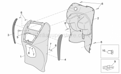 Frame - Front Body III - Aprilia - Rubber spacer