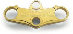 Accessories - Acc. - Cyclistic Components I - Aprilia - Steering plate,gold Ohlins-Alu