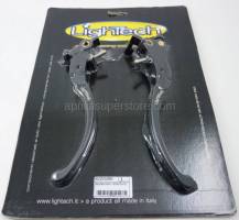 Lightech - Magnesium Folding Brake & Clutch Lever Kit (Curved Lever) - Image 1